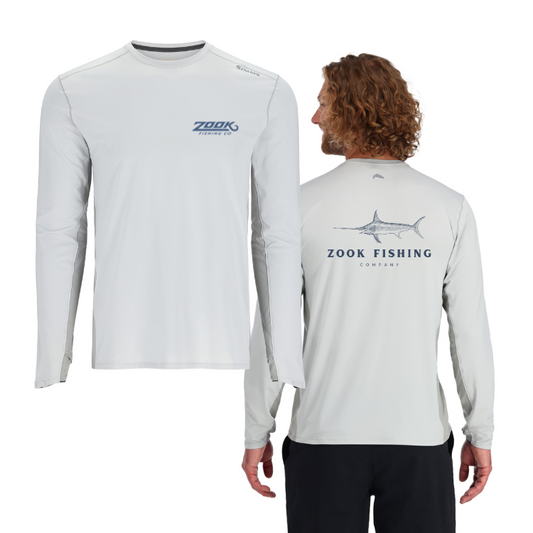 Simms Solarflex Crew- Swordfish