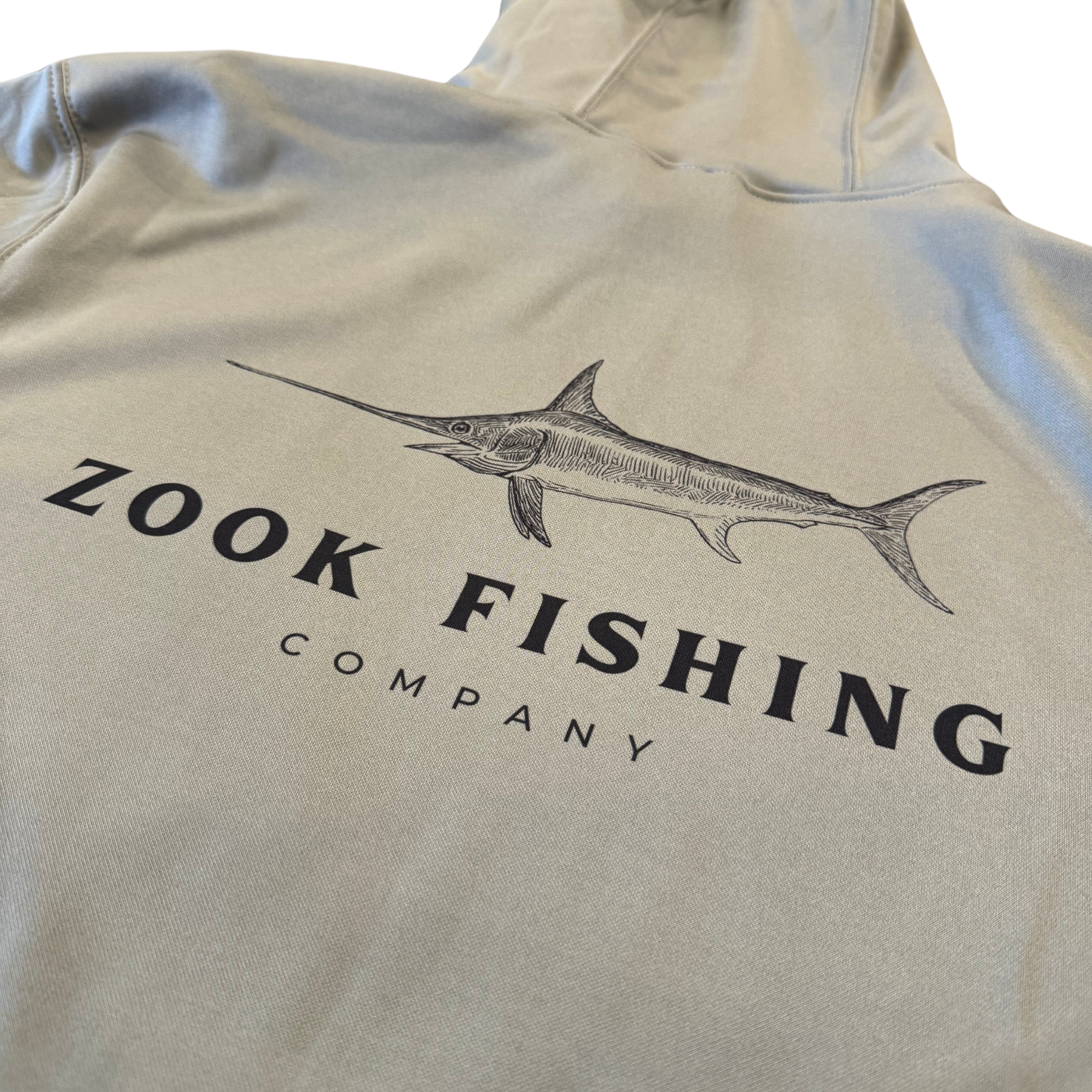 Swordfish Performance Fleece Hoodie – Zook Fishing Co