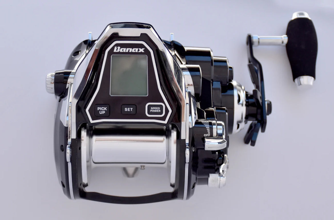 banax fishing reels Banax Kaigen 1500TM Electric Reel – Zook Fishing Co