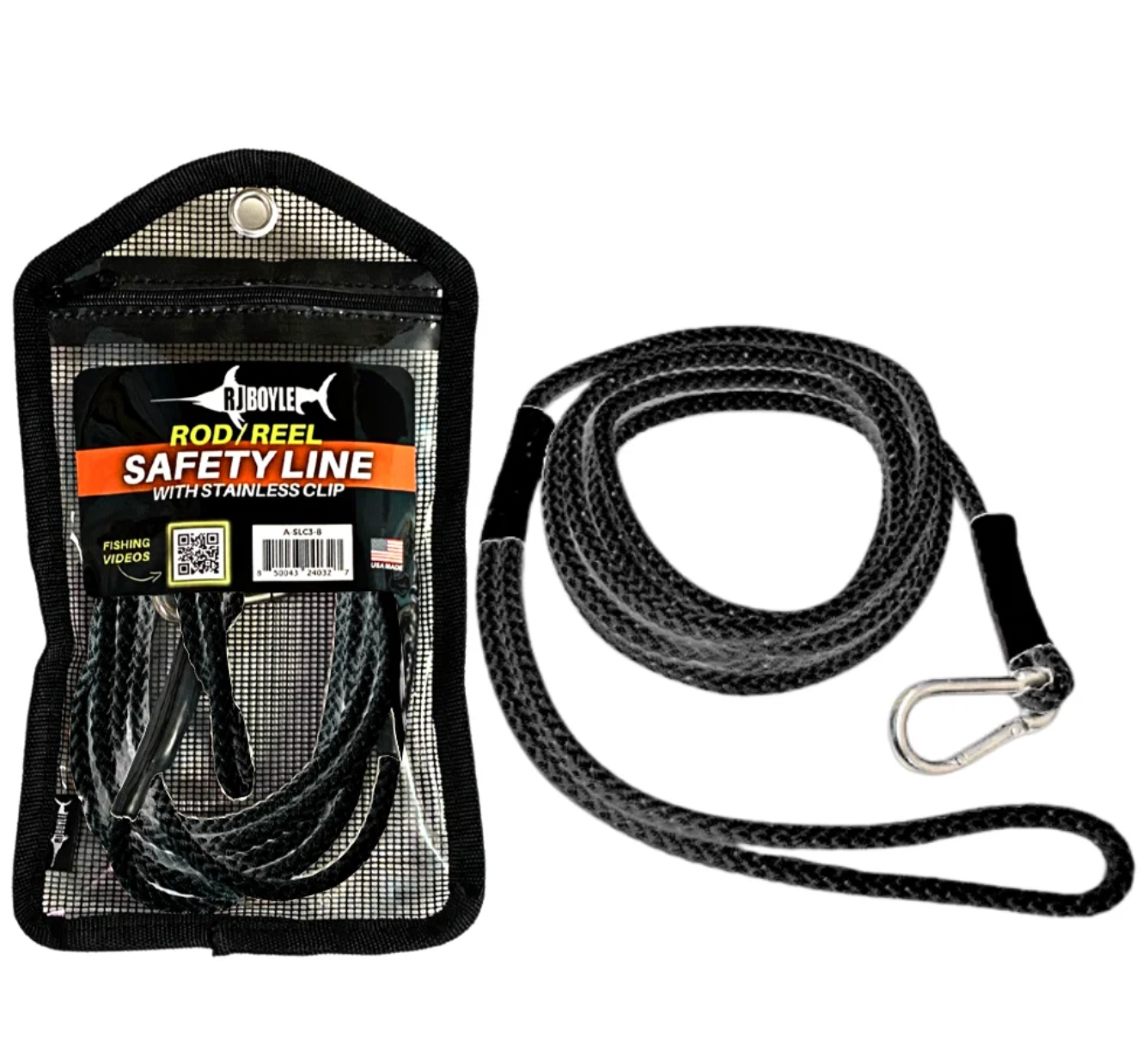 RJ Boyle Safety Line with Clip