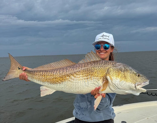 Wintertime Reds in Buras, LA