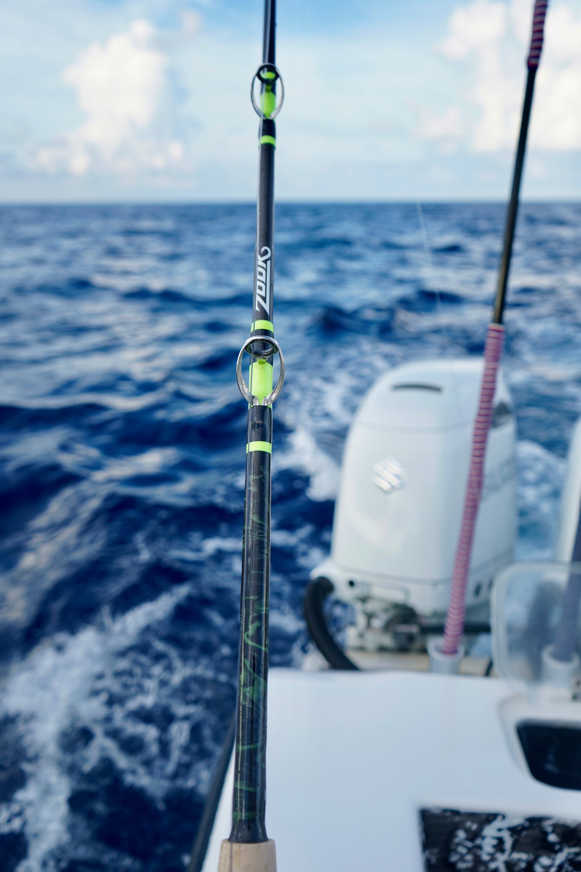 big fishing rod and reel Custom Epic 224 – Zook Fishing Co