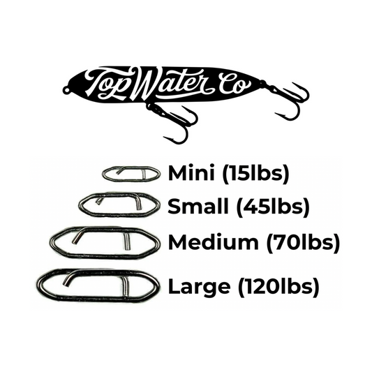 Topwater Co Speed Clips (15-45-70-120lbs)