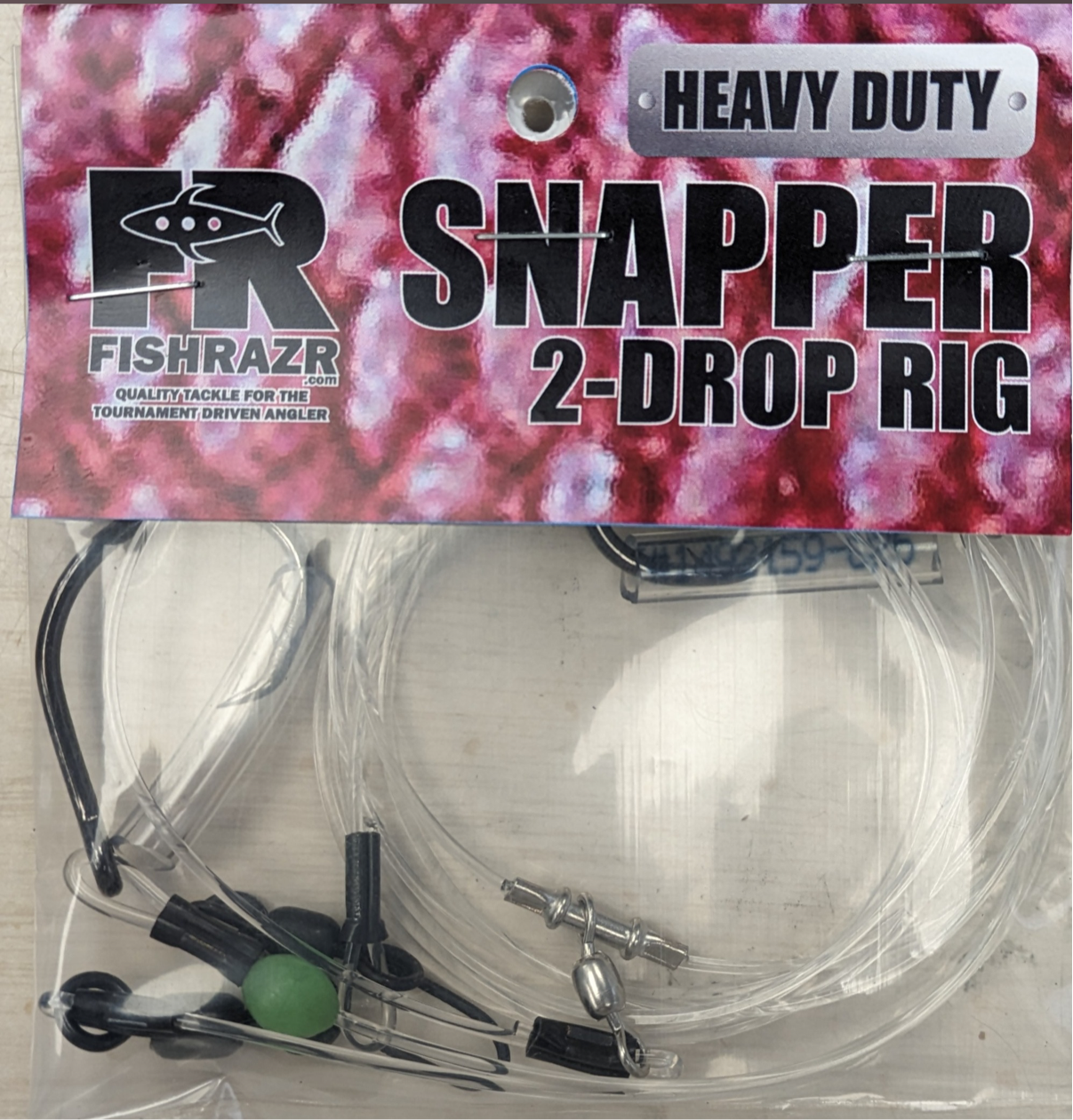 Heavy Duty Snapper 2 Drop Rig