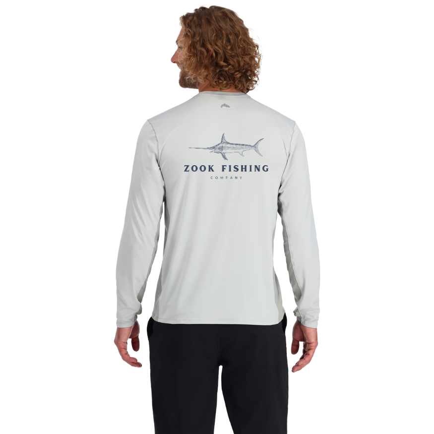 Simms Solarflex Crew- Swordfish