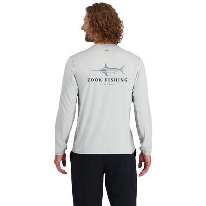 Simms Solarflex Crew- Swordfish