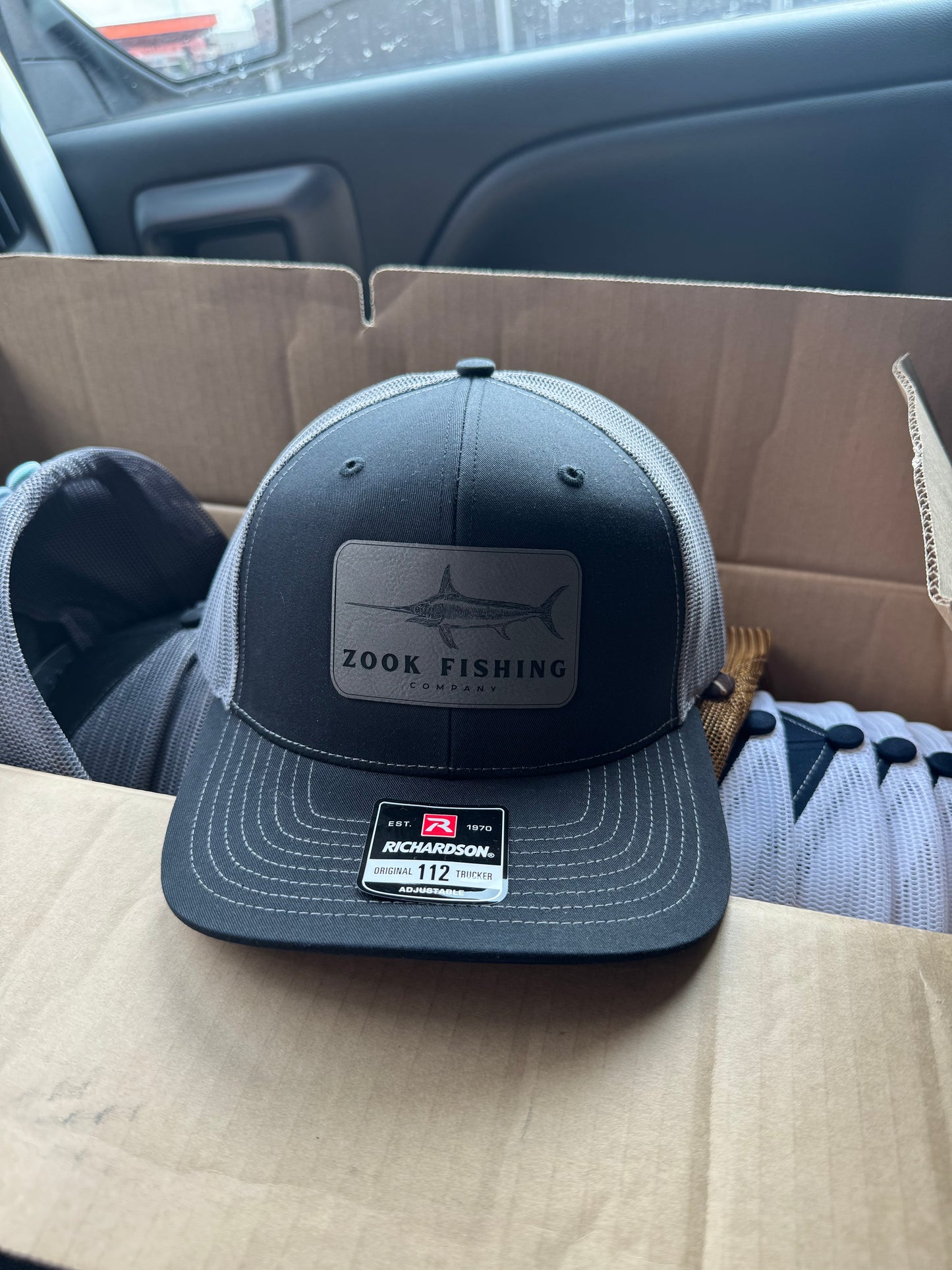 Zook Sword Leather Patch Hat