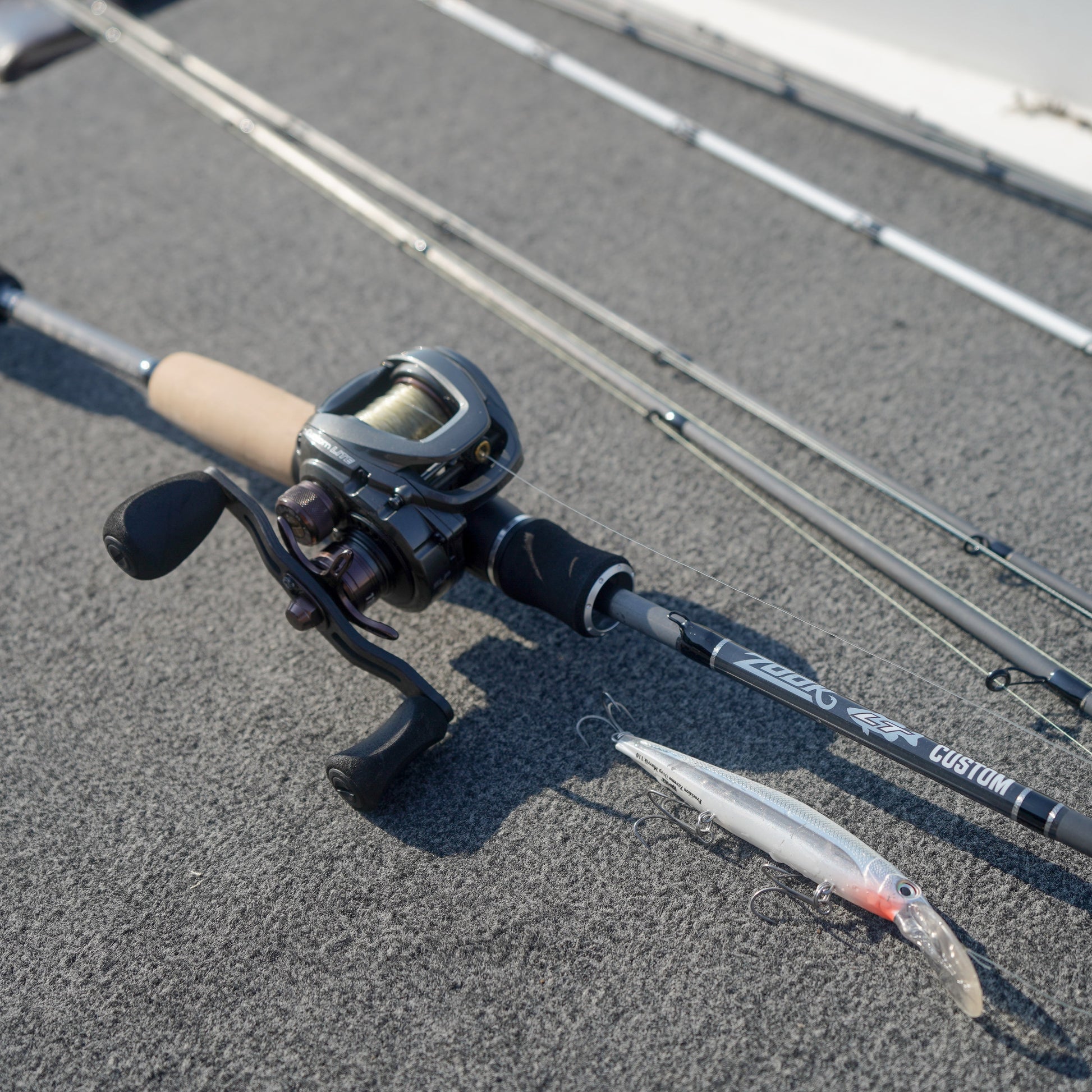 custom fishing rods and reels LT Custom 6'10" Jerkbait Rod – Zook Fishing Co