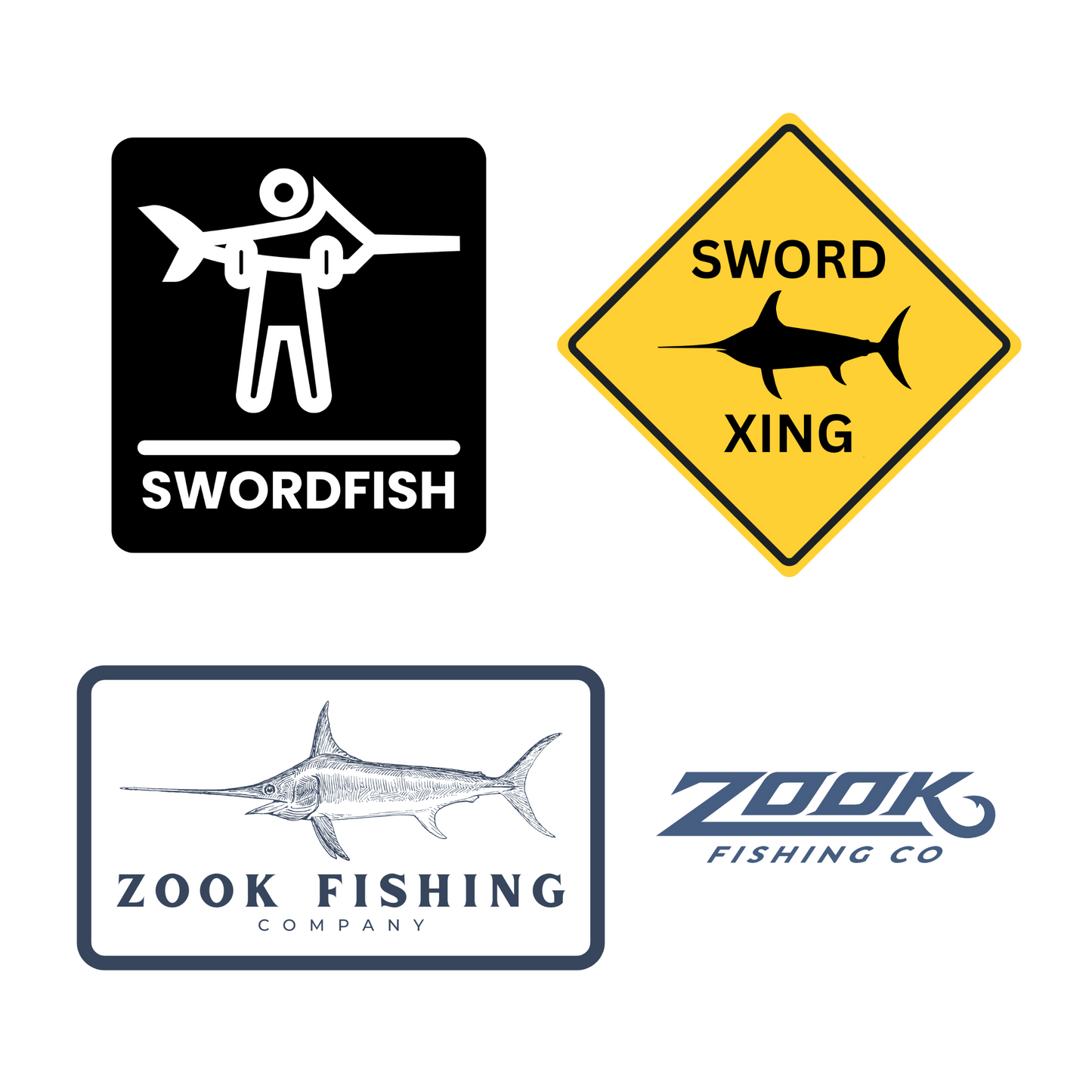 Zook Swordfish Decal Pack