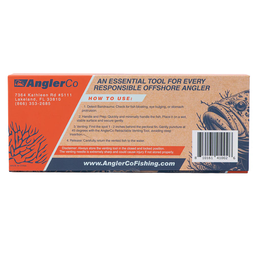ANGLERCO RETRACTABLE VENTING TOOL
