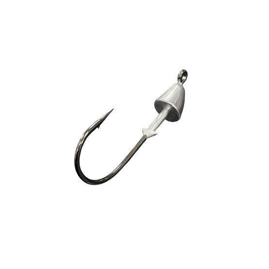Seaworx Artificial Jig - Bare Metal / 3 Pack